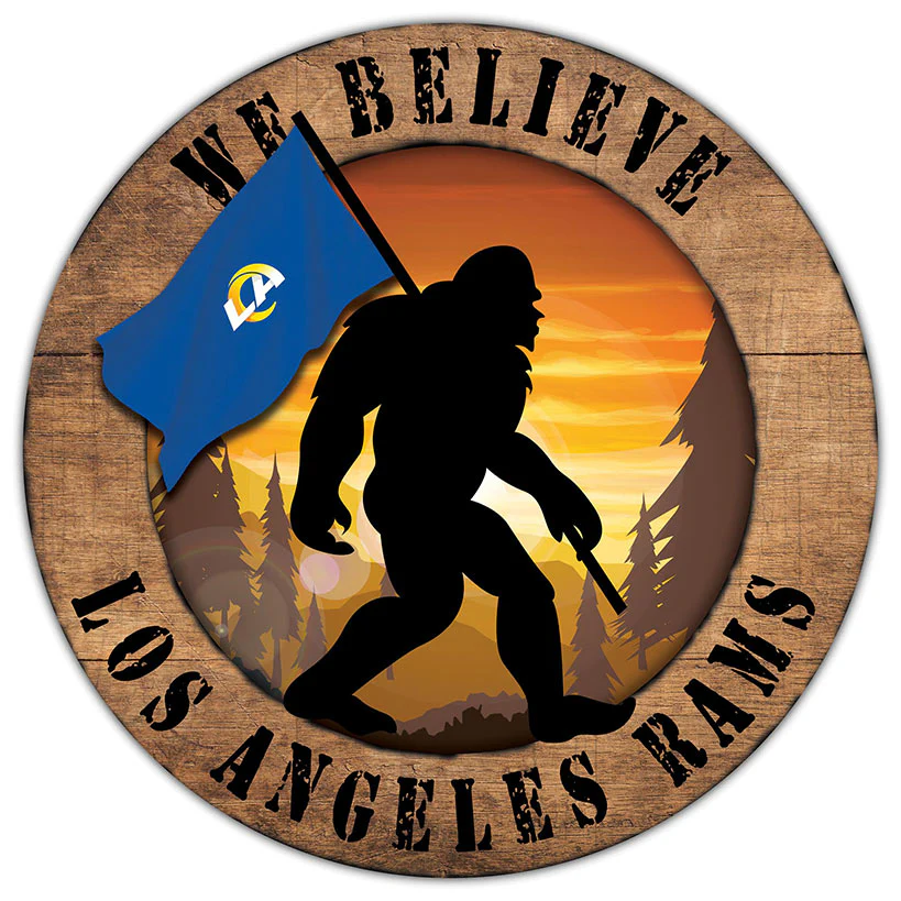 NFL We Believe Bigfoot Sign - Image 19