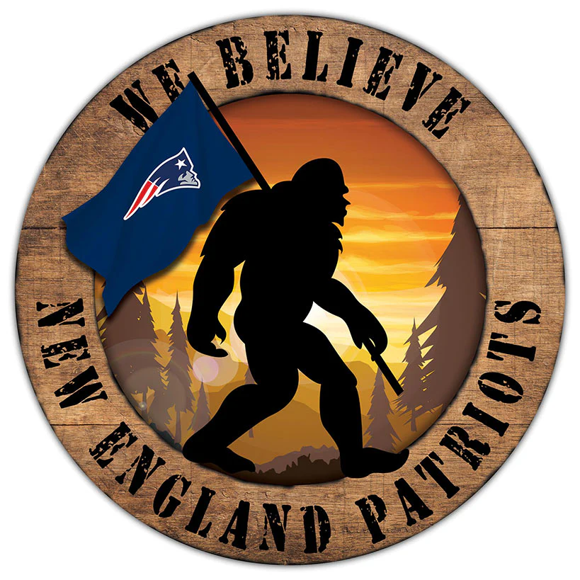 NFL We Believe Bigfoot Sign - Image 22