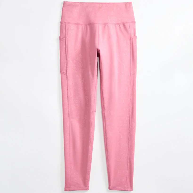 Nicole Miller Women's 7/8 Length Yoga Leggings with Pockets - Image 2