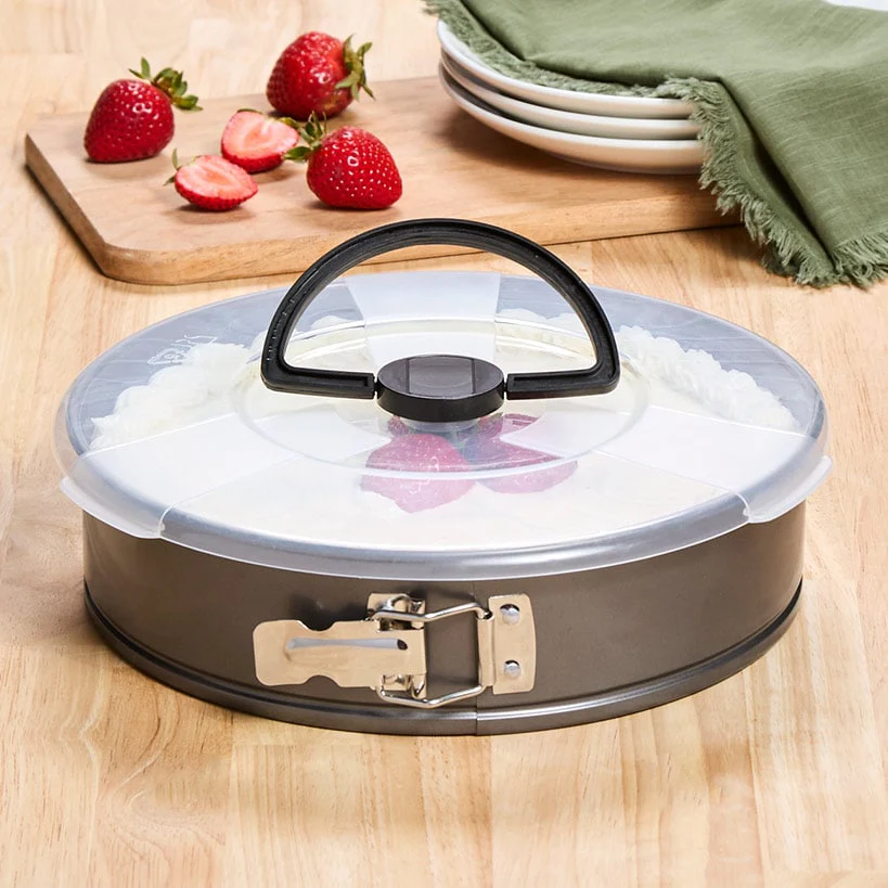 Nonstick Springform Baking Pan with Travel Lid