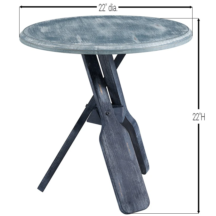 Rustic Nautical Side Table - Image 4