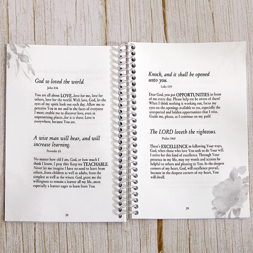 One Minute Prayers Notebook with Bonus Magnet - Image 4