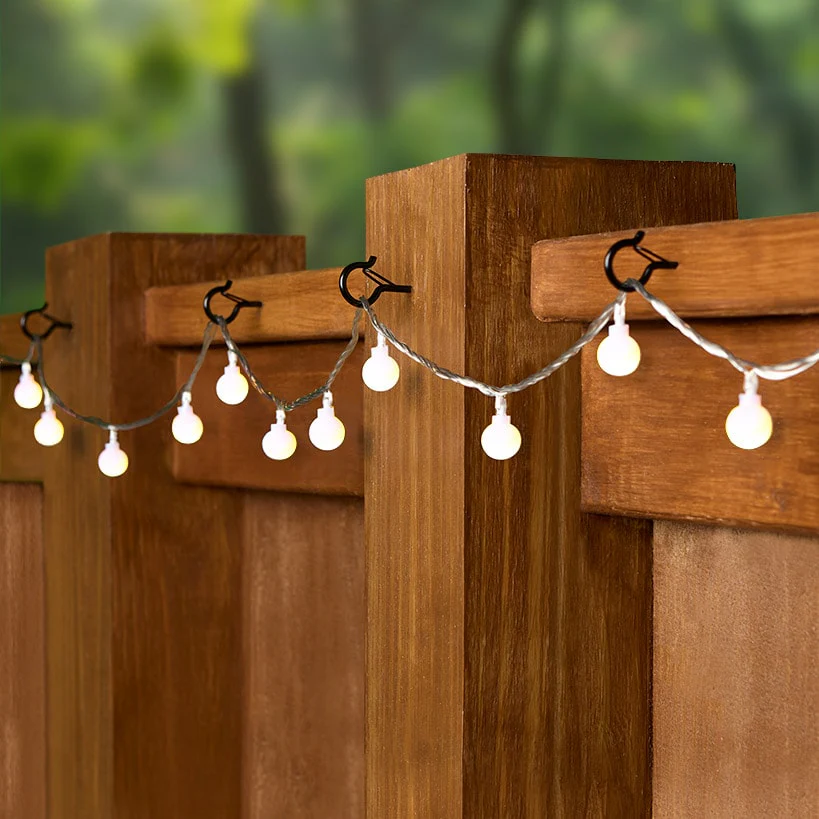 Outdoor Screw-In Q-Hanger Hooks for String Lights and Hanging Baskets - Image 2