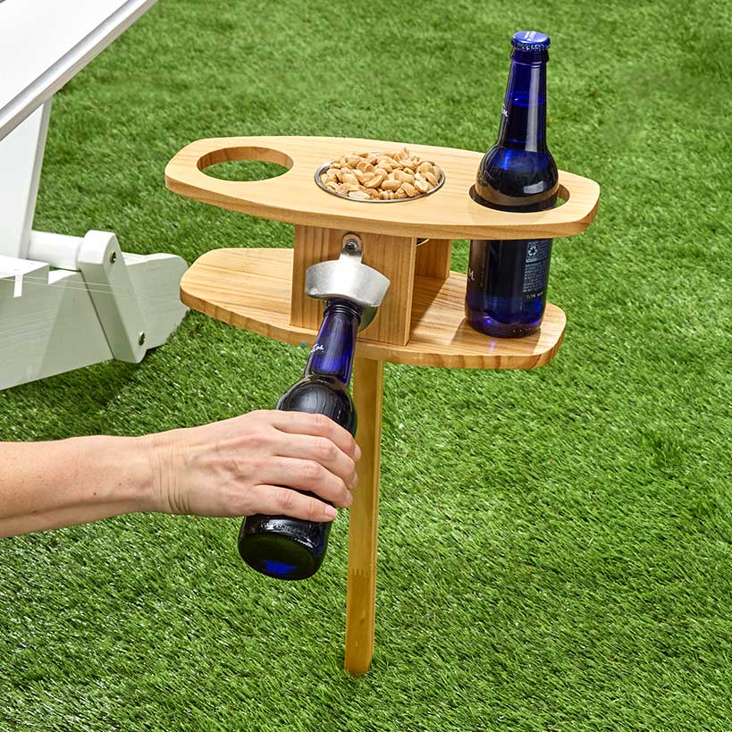 Outdoor Wine or Beer Picnic Table - Image 4
