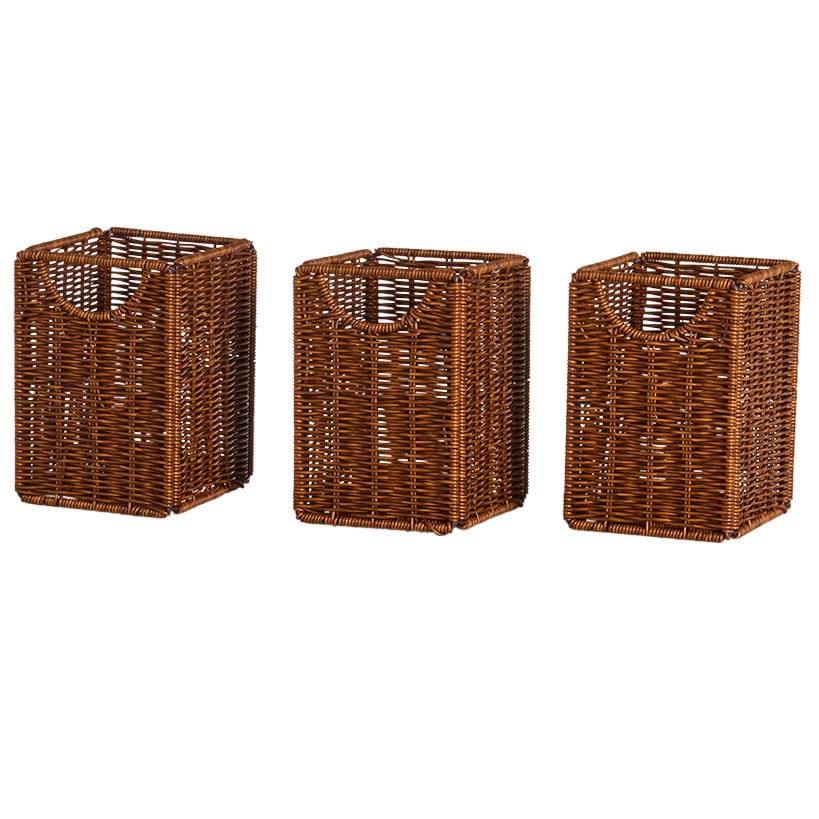Over-the-Toilet Storage Unit or Set of 3 Baskets - Image 5