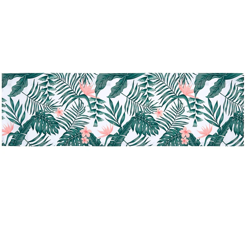 Palm Floral Shower Curtain, Bath Rug, Hand Towels, Valance, or Hooks - Image 3