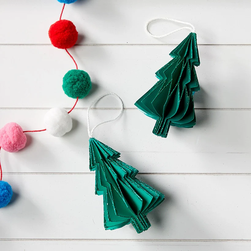Shaped Paper Ornaments Set of 2 - Image 5