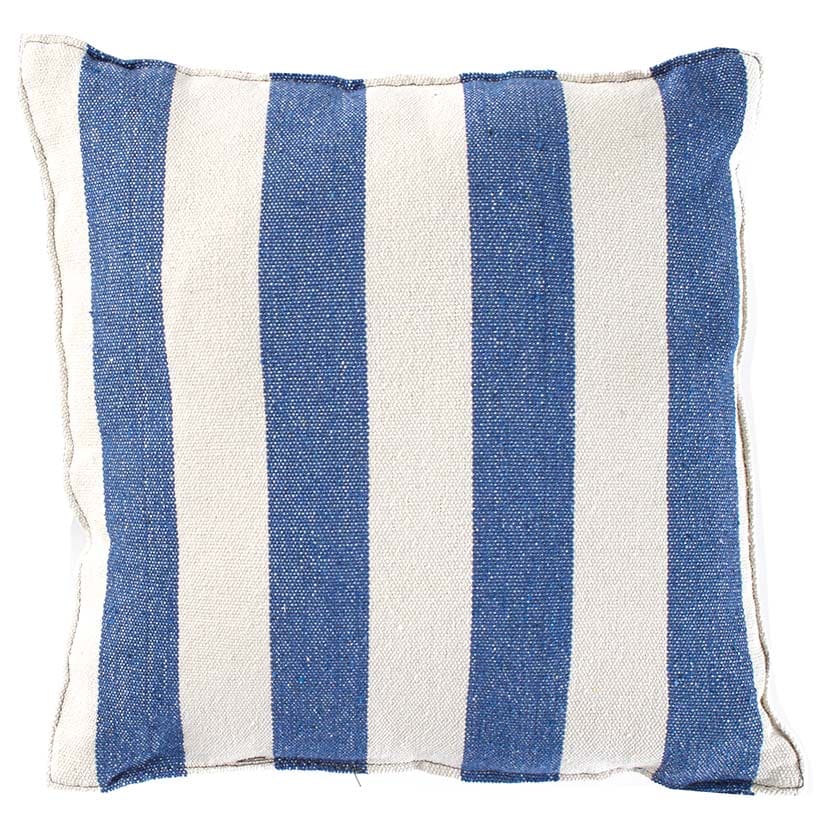 Patio Striped Pillow Blue - Image 2