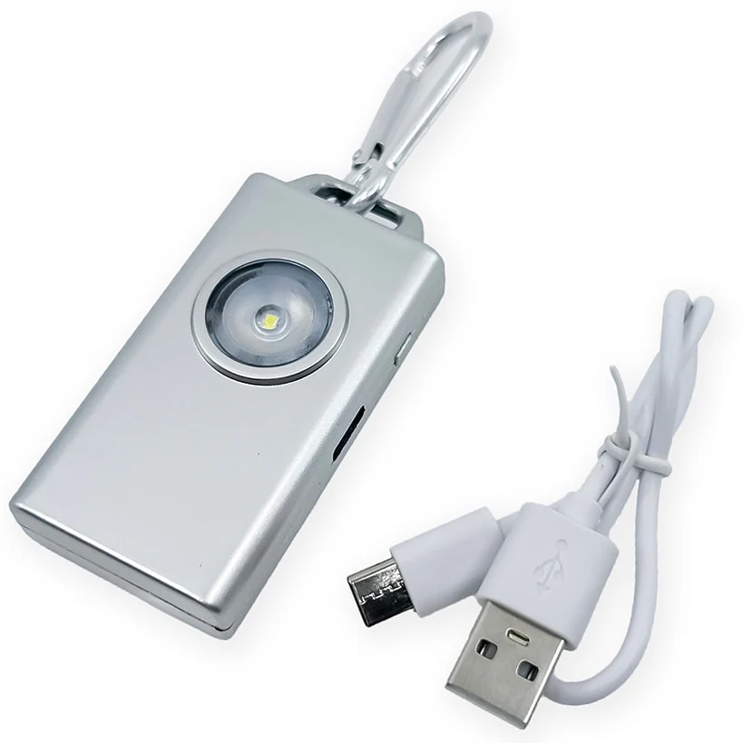 Personal Alarm Features COB Flashlight,3 Light Modes, 110 Decibels - Image 5