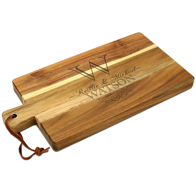 Personalized Acacia Wood Cutting Boards - Image 7