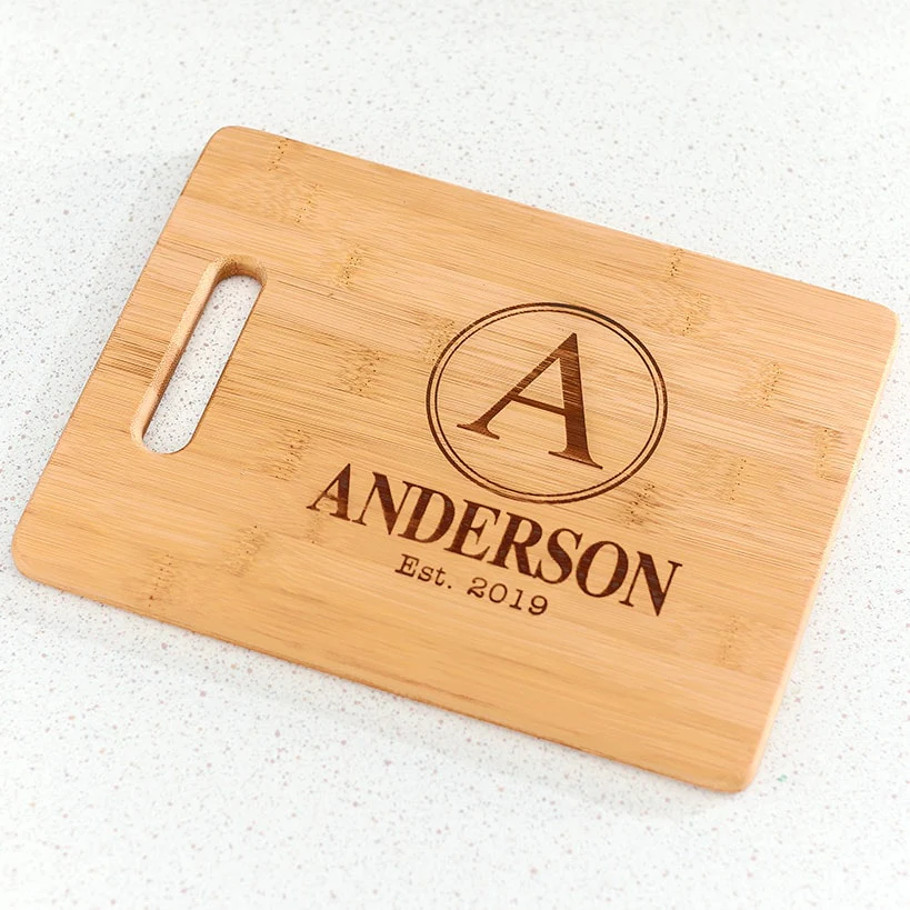 Personalized Bamboo Engraved Cutting Board - Image 5