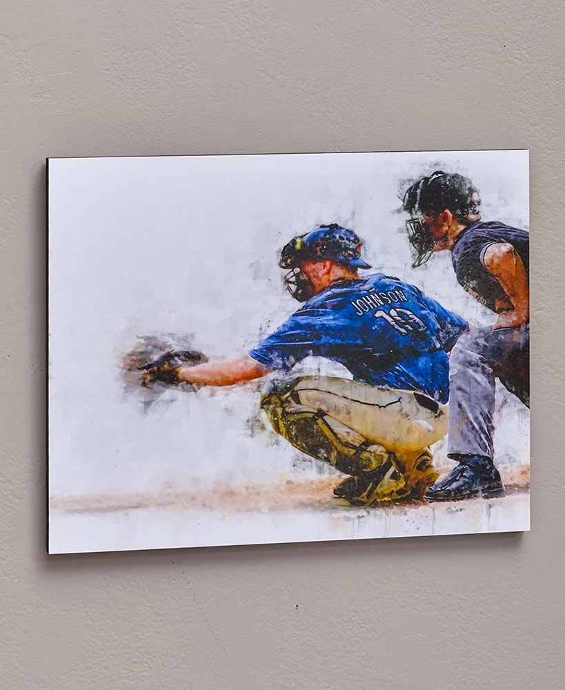 Personalized Baseball Player Wall Plaques - Image 5