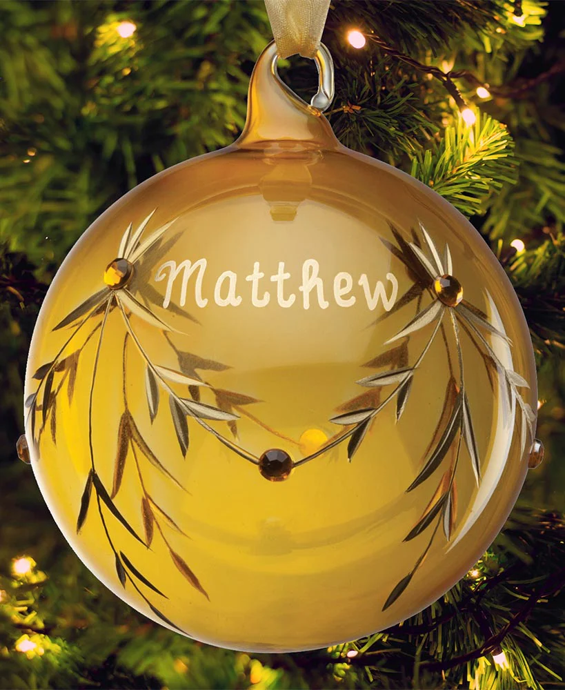 Personalized Birthstone Ornament - Image 12