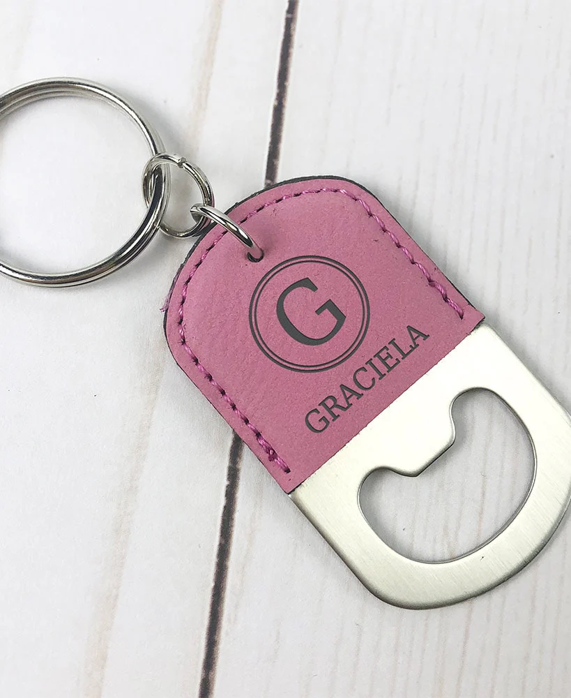Personalized Bottle Opener Key Chains - Image 8