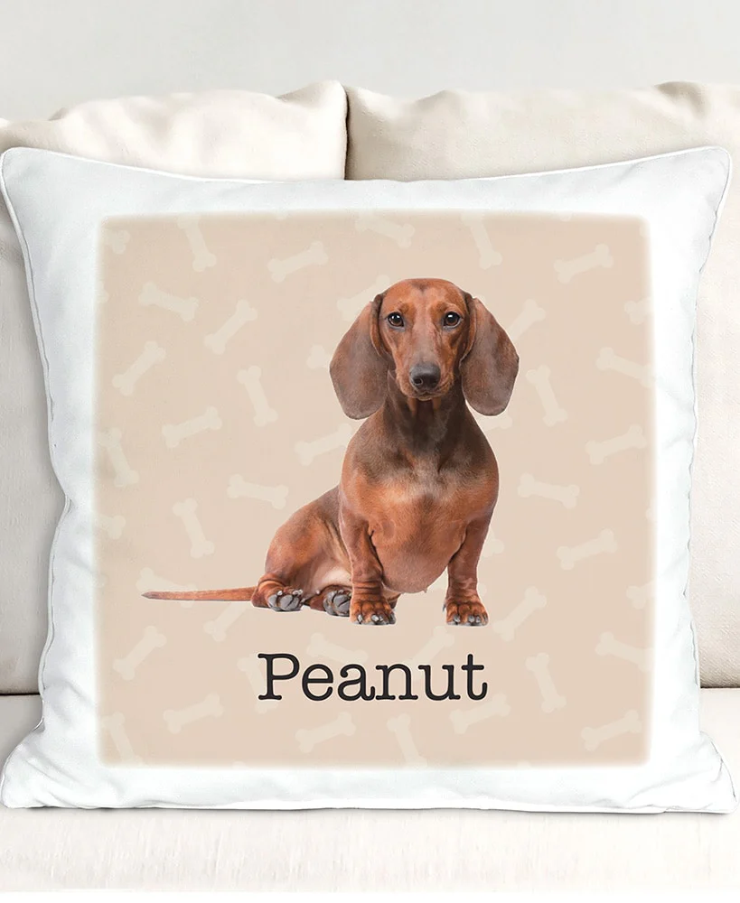 Personalized Dog Breed Sherpa Throw Pillow - Image 5