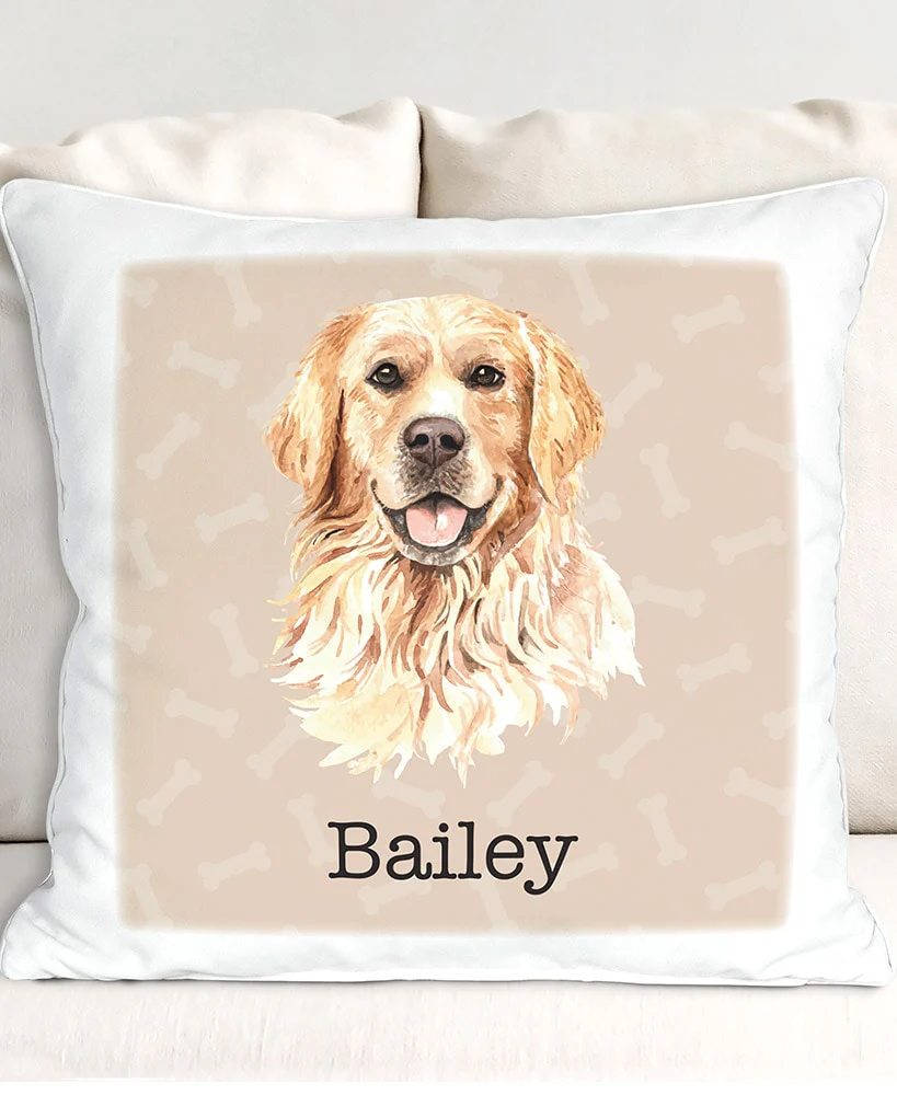 Personalized Dog Breed Sherpa Throw Pillow - Image 6