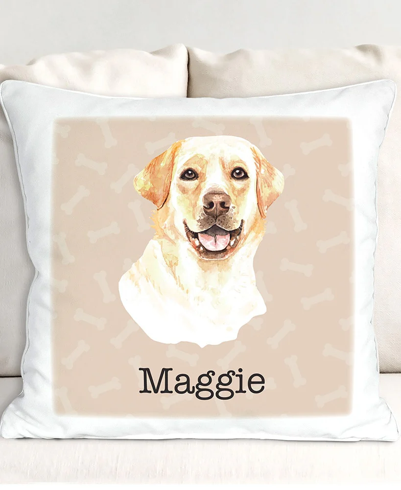 Personalized Dog Breed Sherpa Throw Pillow - Image 9