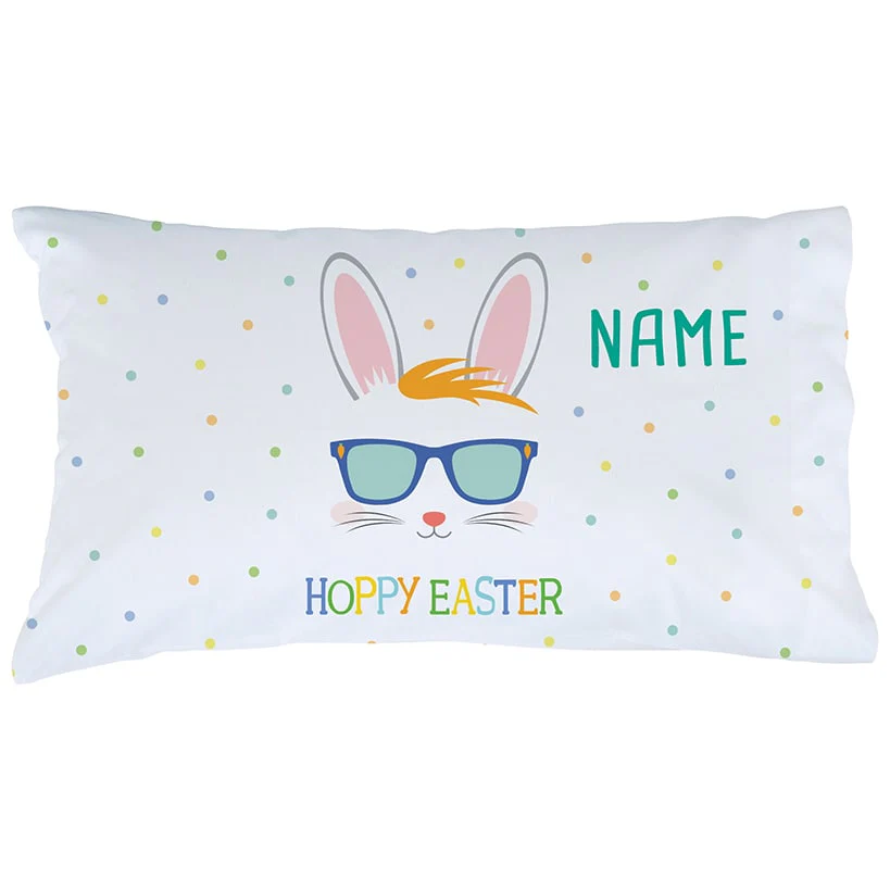 Personalized Easter Bunny Pillowcase - Image 3