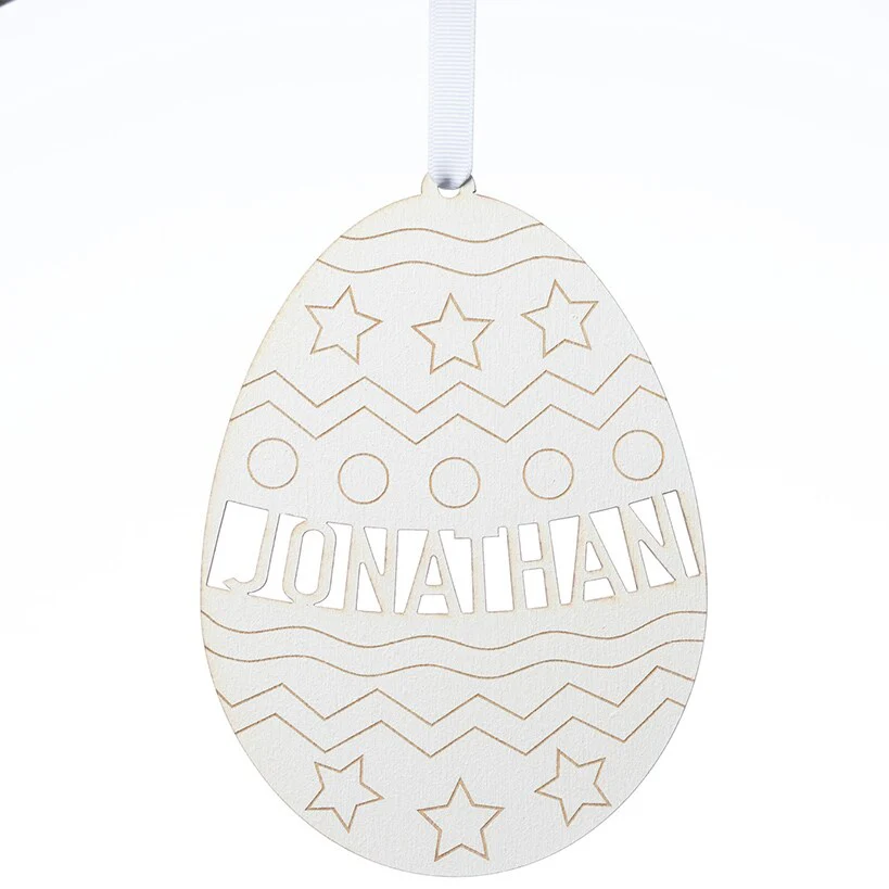 Personalized Easter DIY Wood Egg - Image 7
