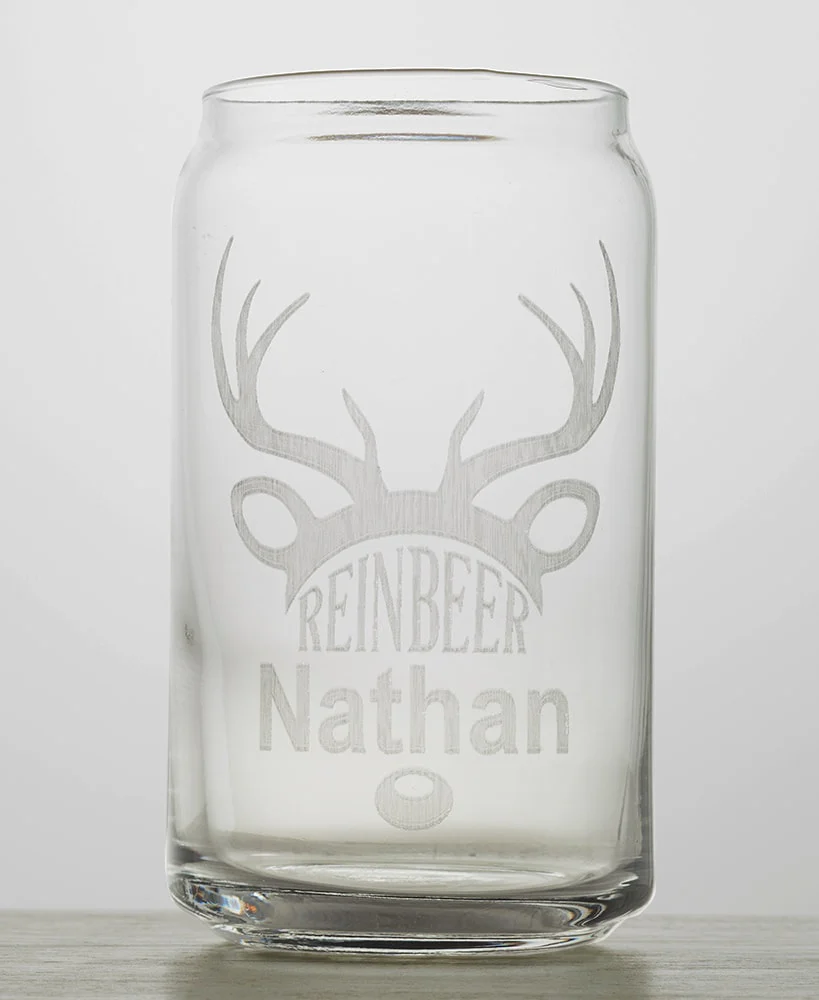 Personalized Etched Wine or Beer Glass - Image 5