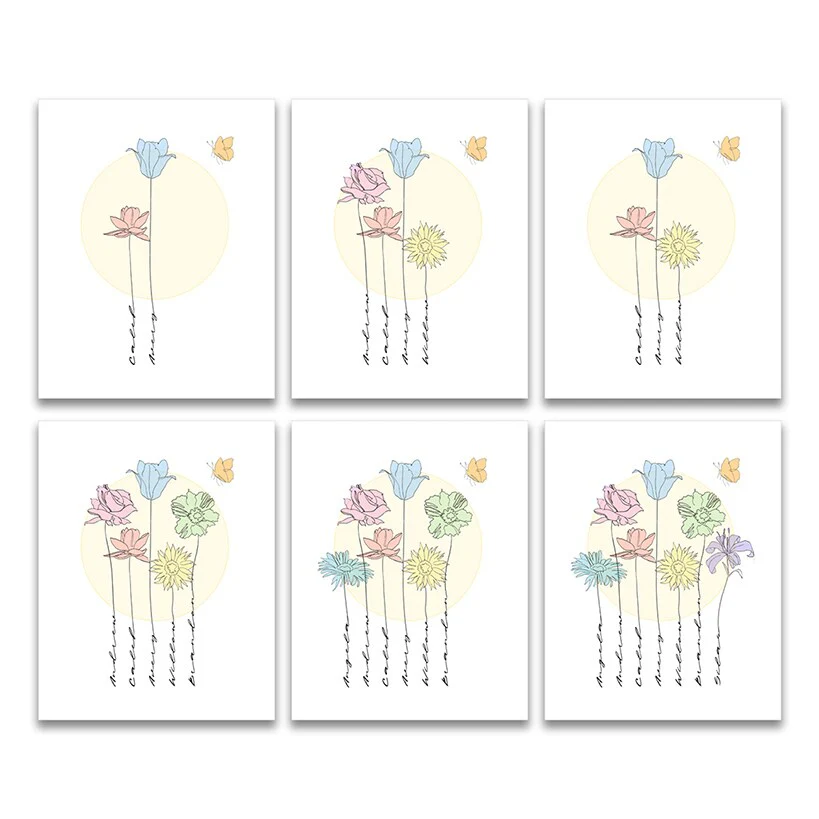Personalized Family Garden Wall Hanging - Image 3