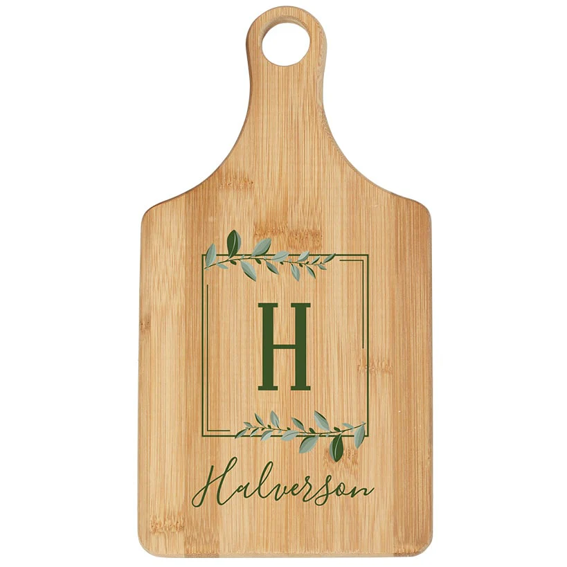 Personalized Family Name Paddle Cutting Boards - Image 3