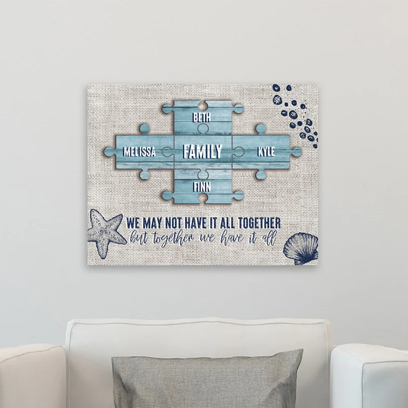 Personalized Family Puzzle Wall Signs - Image 3