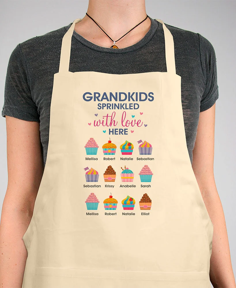 Personalized Grandkids Sprinkled with Love Kitchen Collection - Image 4