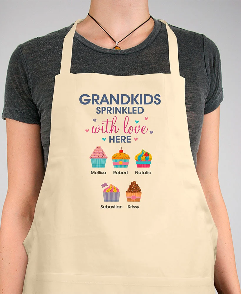 Personalized Grandkids Sprinkled with Love Kitchen Collection - Image 7