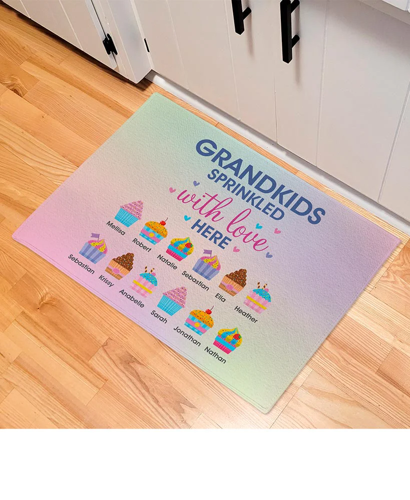 Personalized Grandkids Sprinkled with Love Kitchen Collection - Image 8