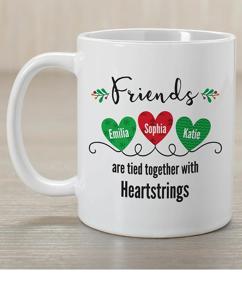 Personalized Heartstrings Coffee Mug or Ornament - Image 4