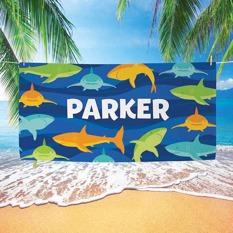 Personalized Kids Beach Towels - Image 5