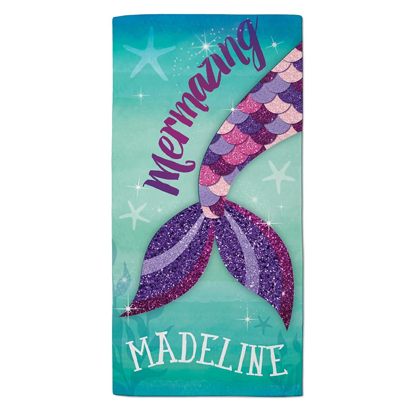 Personalized Kids Beach Towels - Image 7