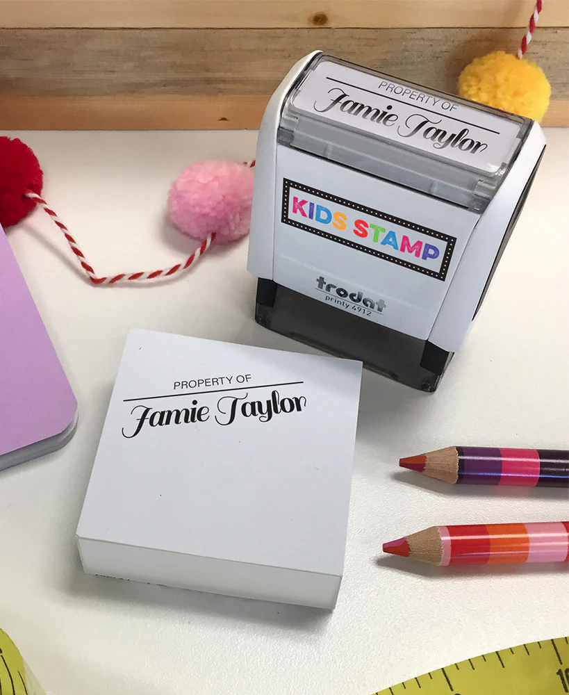 Personalized Kids' Self Inking Stamps - Image 6