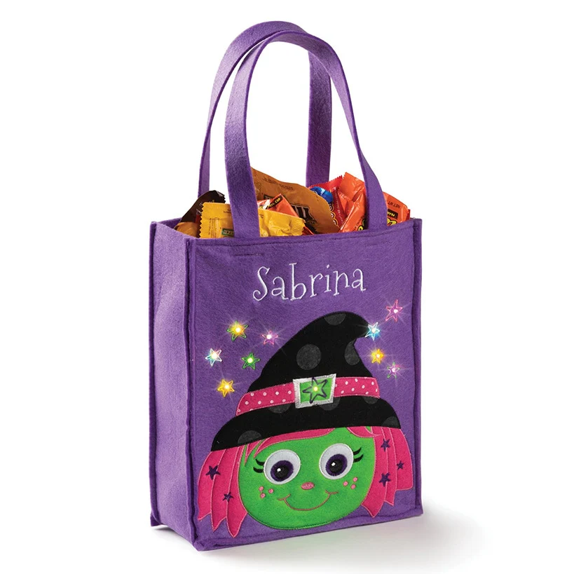 Personalized LED Halloween Treat Bag - Image 13