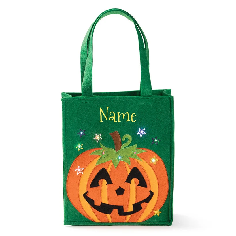 Personalized LED Halloween Treat Bag - Image 4