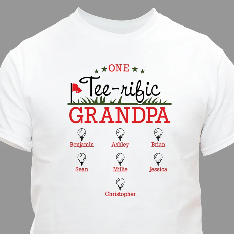 Personalized Men's Tee-rific Golf T-Shirt - Image 2