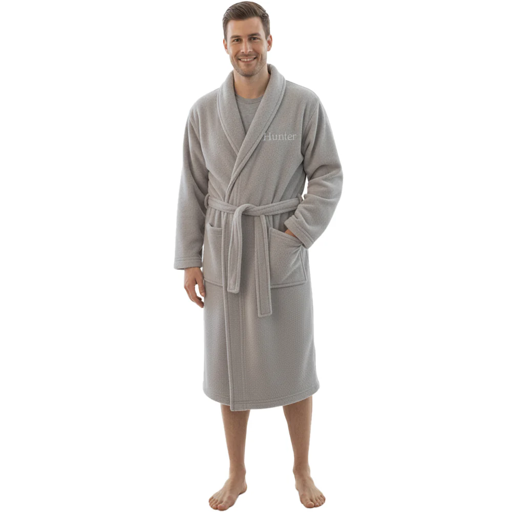 Personalized Microfleece Robe - Image 6
