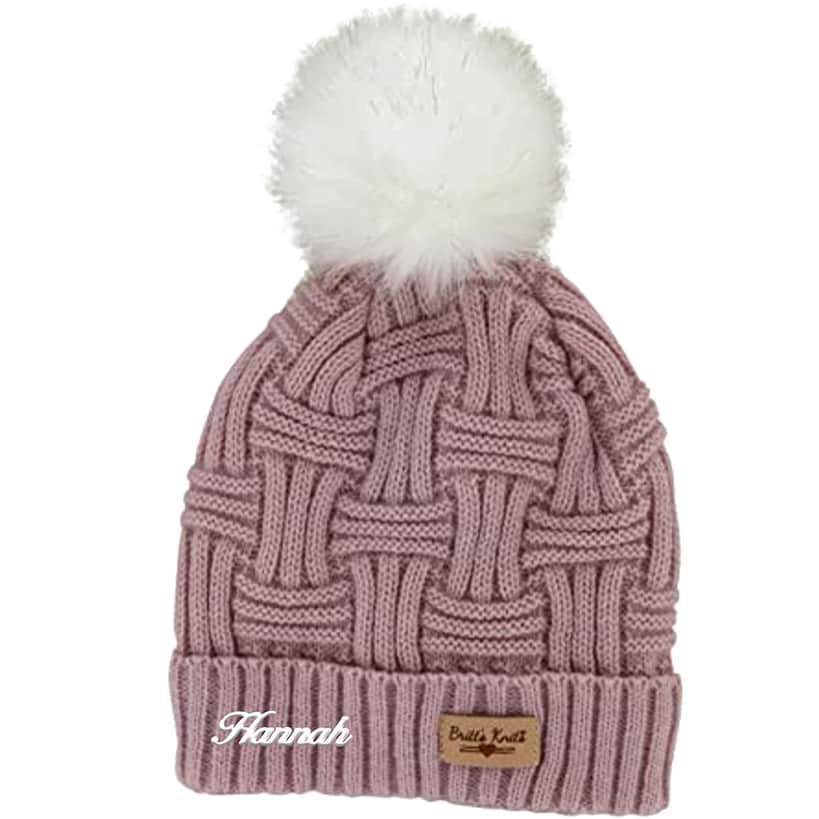Personalized Name Adult Knit Hat - Image 4