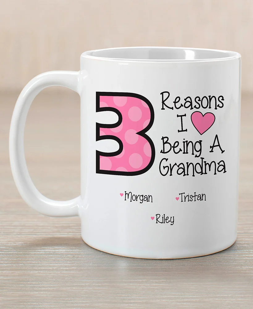 Personalized Reasons I Love Coffee Mug