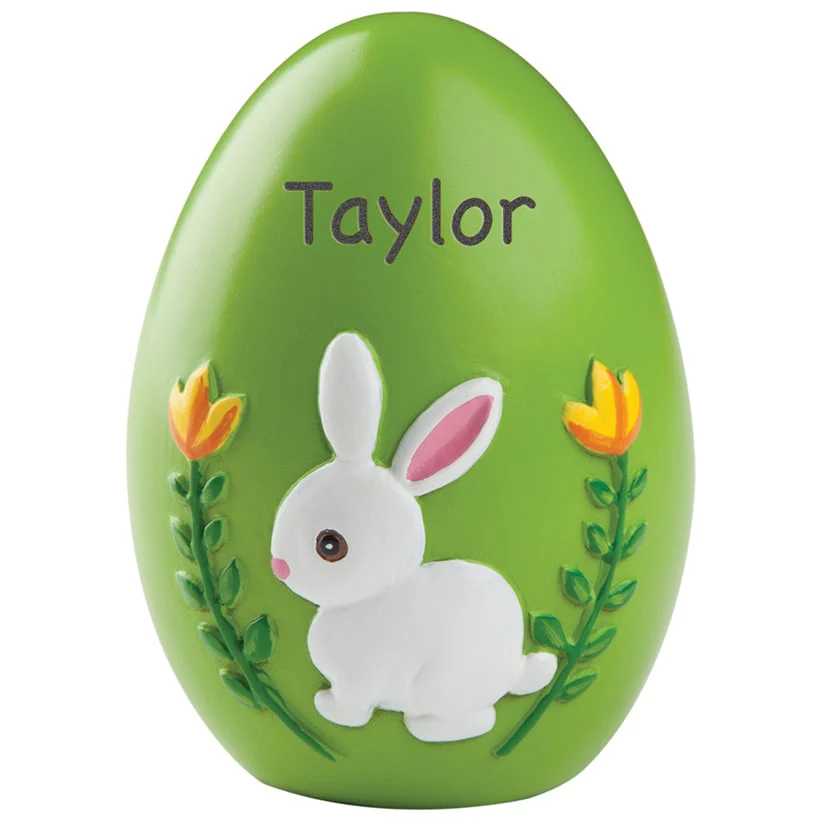 Personalized Resin Bunny Eggs - Image 2