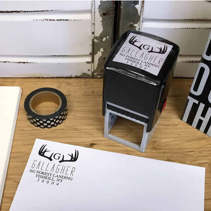 Personalized Self Inking Address Stamps - Image 2