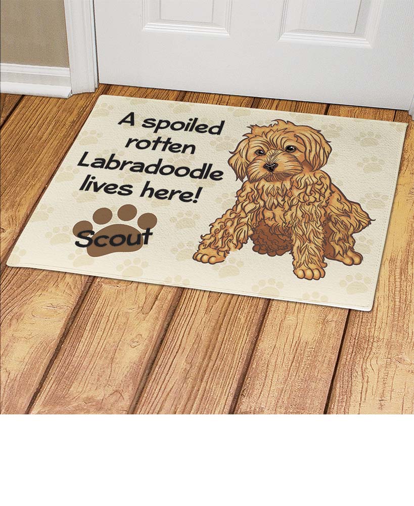 Personalized Spoiled Dog Breed Doormats - Image 10