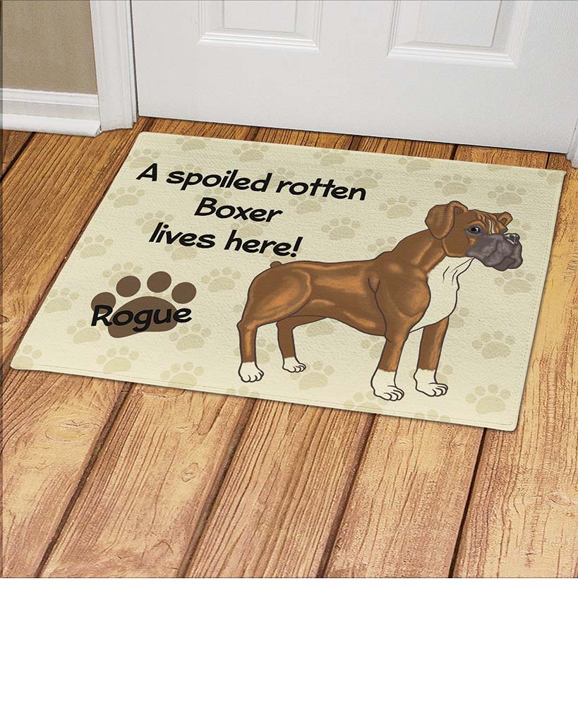 Personalized Spoiled Dog Breed Doormats - Image 3