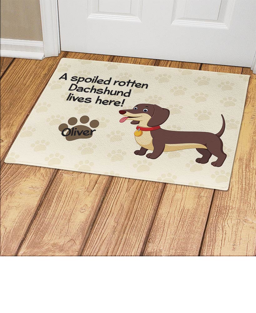 Personalized Spoiled Dog Breed Doormats - Image 5