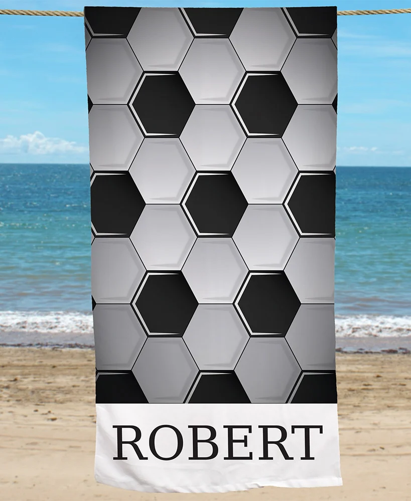 Personalized Sports Beach Towels - Image 5