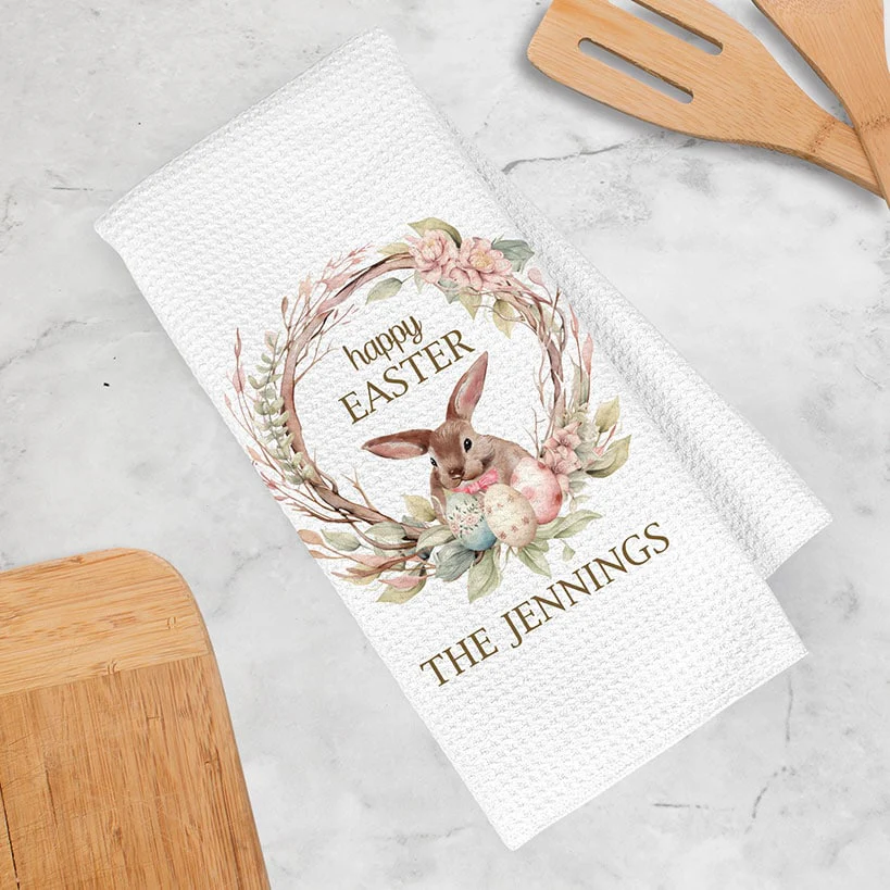 Personalized Spring Tea Towel - Image 7