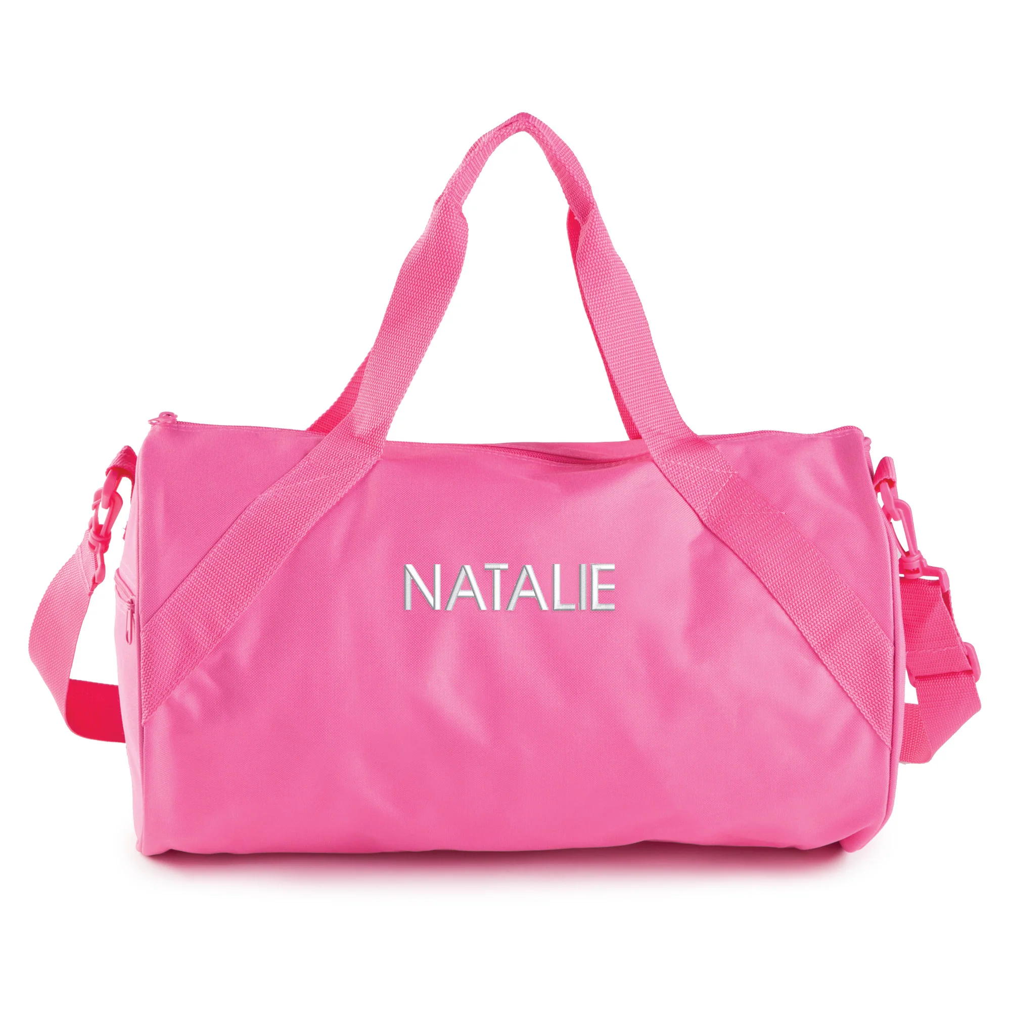 Personalized Travel Bag with White Block Name - Image 12