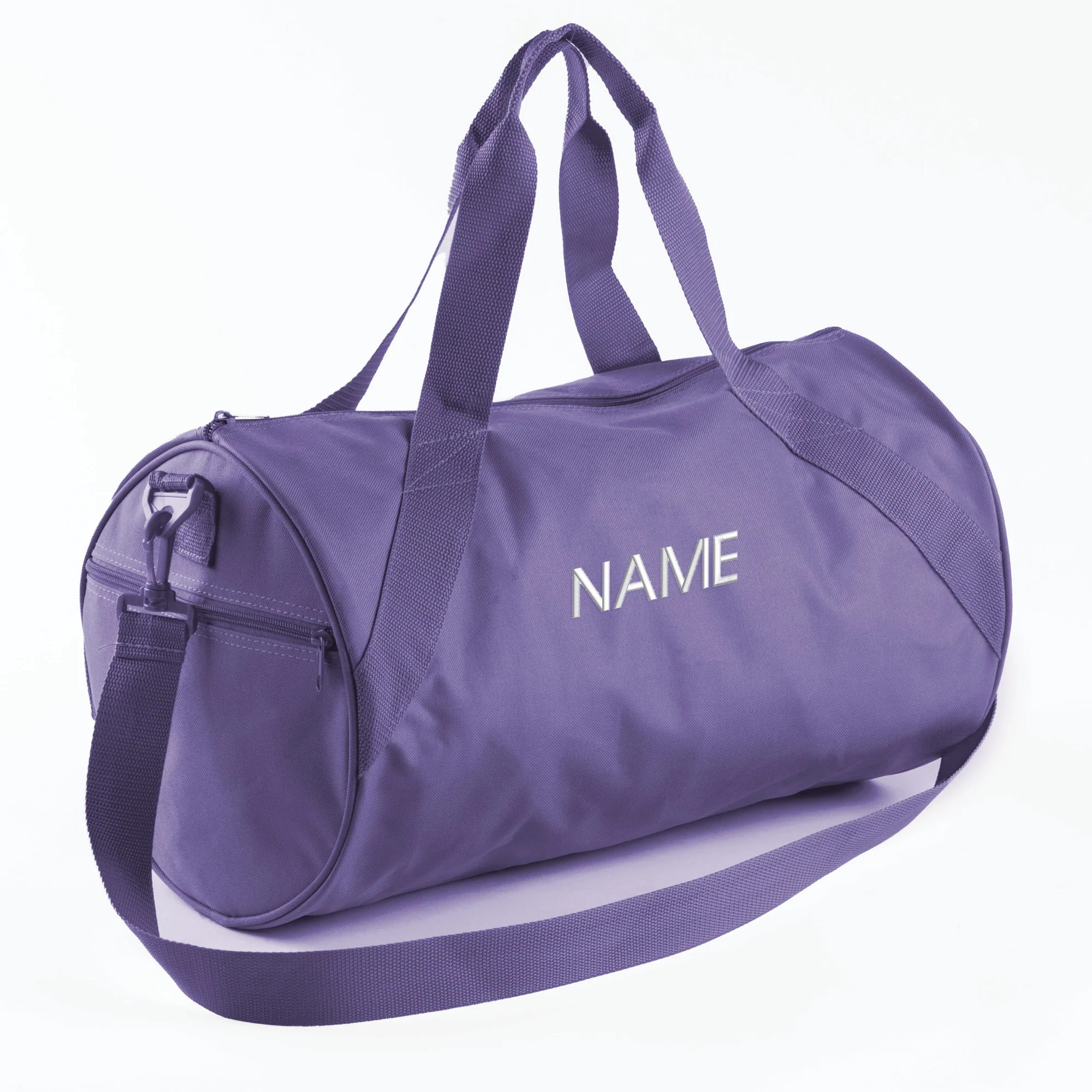 Personalized Travel Bag with White Block Name - Image 16