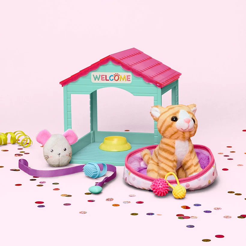 Pet House Play Set For 18" Doll Cat Or Dog - Image 3
